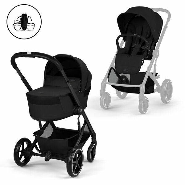 Cybex Balios S Lux 3.0 ze składaną gondolą