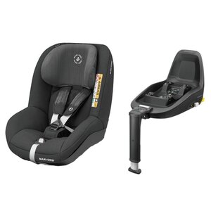 Maxi-Cosi Pearl Smart i-Size Black Diamond + Baza FamilyFix One I-Size
