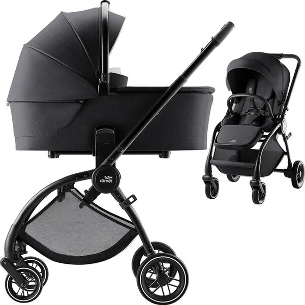 Zestaw Britax Romer Rio + Gondola + Joie I-Gemm 3 + baza I-Base Encore 0-13 kg