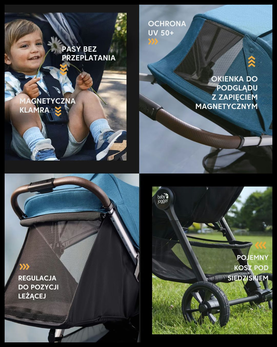 Baby Jogger City Mini GT3 cecha