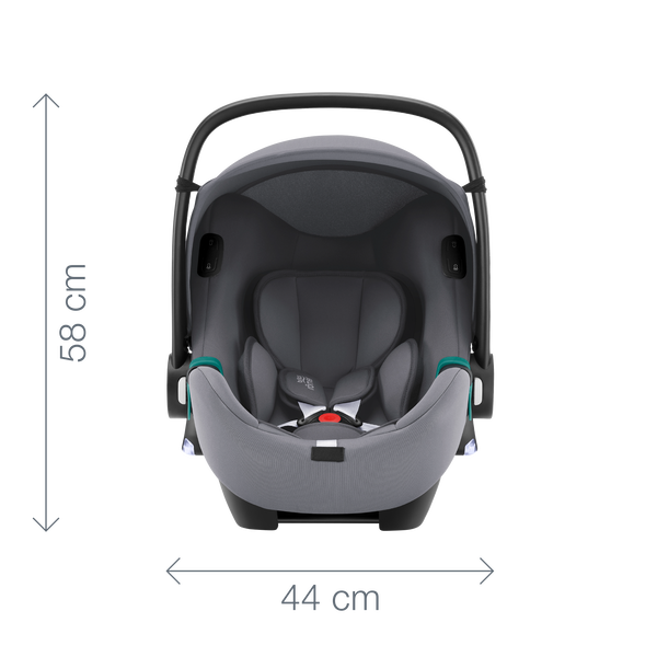Zestaw 3w1 Britax Romer Baby-Safe 3 iSize + Dualfix iSENSE + Baza Flex base iSENSE cecha