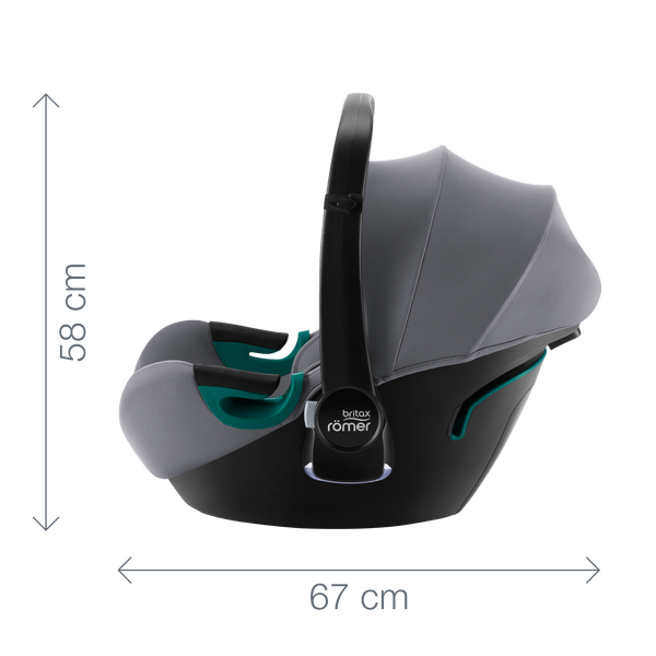 Funkcja Zestaw 3w1 Britax Romer Baby-Safe 3 iSize + Dualfix iSENSE + Baza Flex base iSENSE