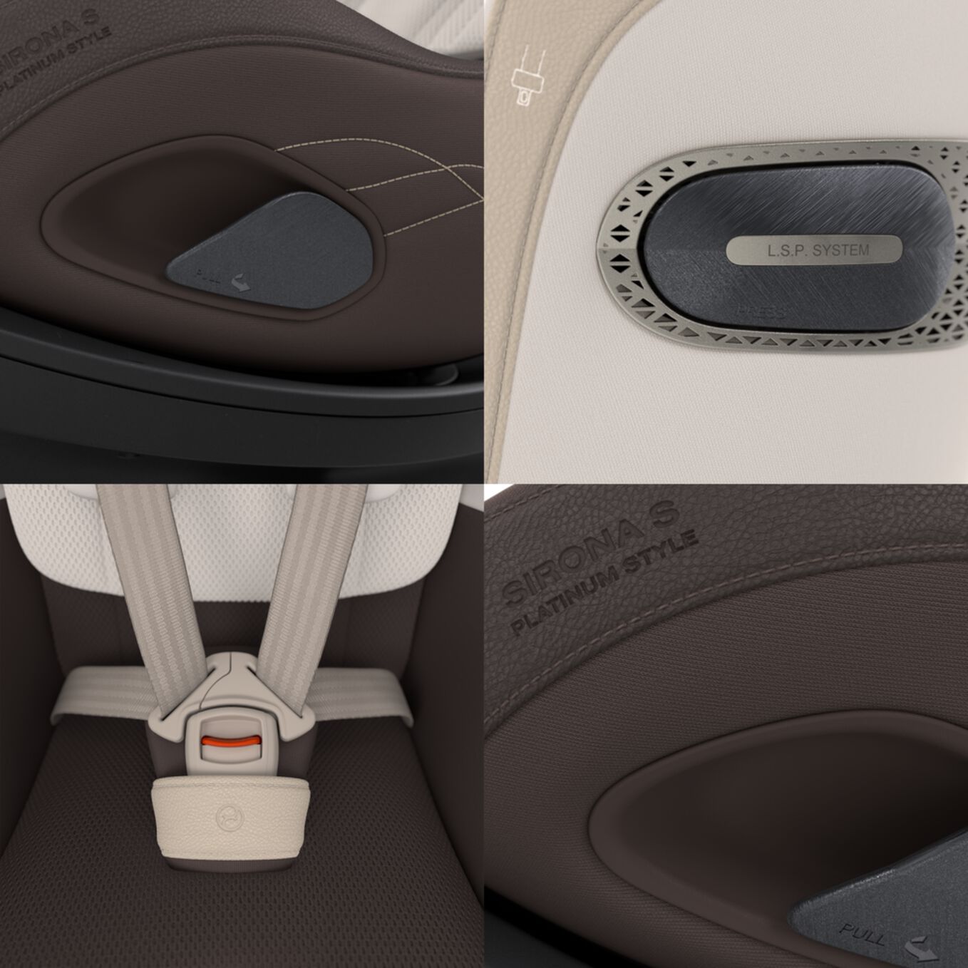 Cybex Sirona S 0-20 kg - przewagi