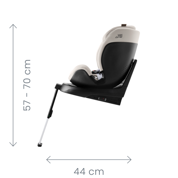 Funkcja Britax Romer Swivel Grow Max Air 0-25 kg