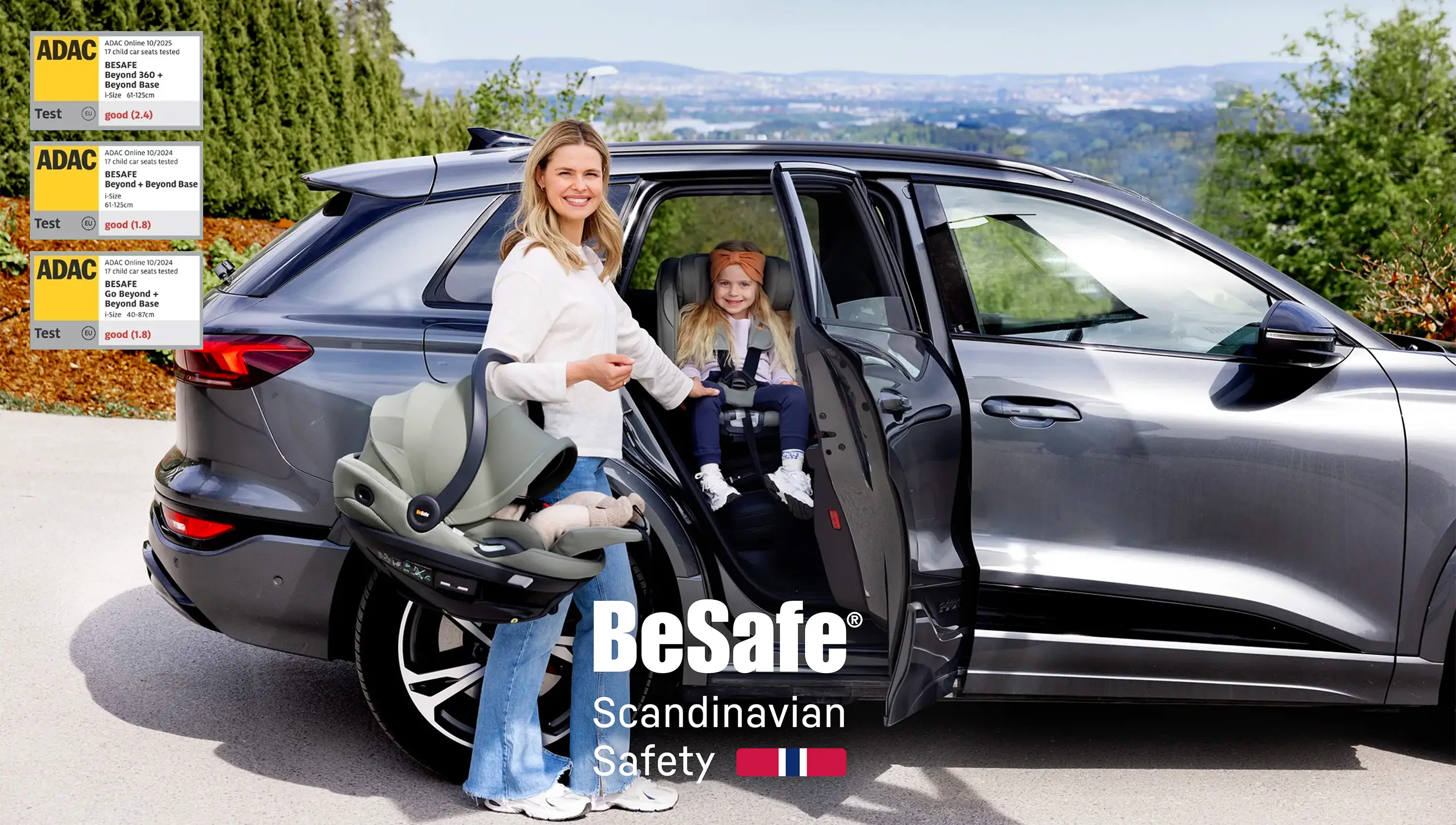 Funkcja BeSafe Go Beyond 2 + Baza Beyond 0-13 kg