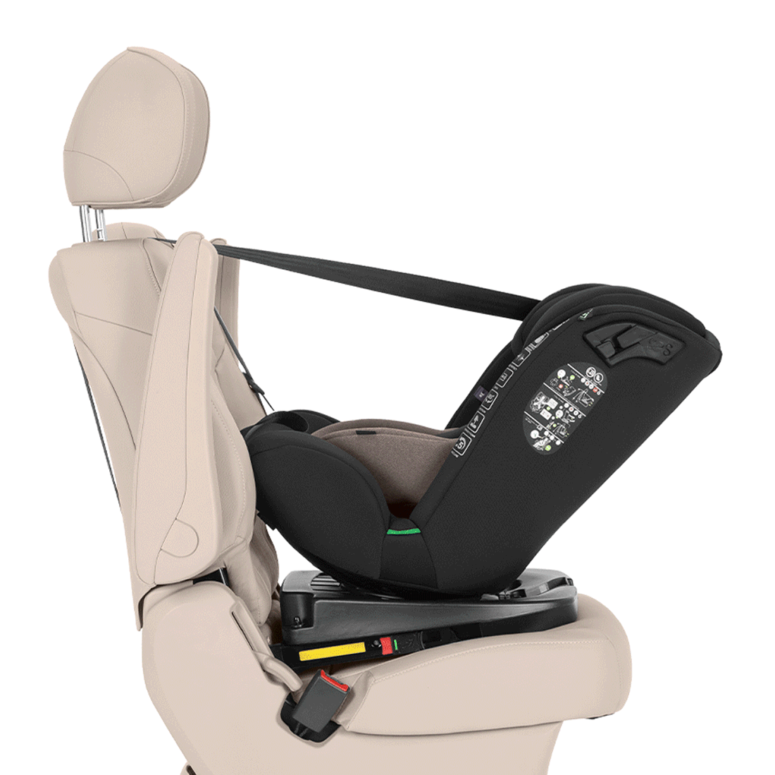 Carrello Asteroid CRL-17001 i-Size 0-36 kg funkcjonalność
