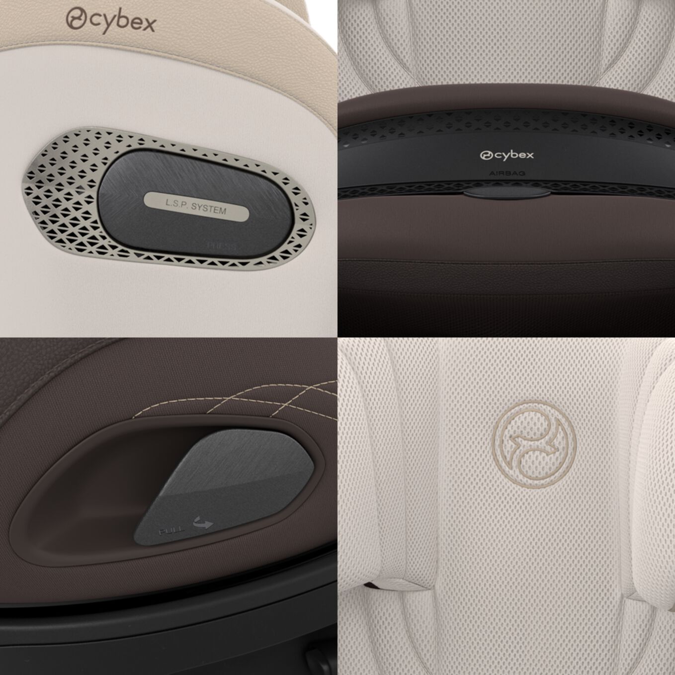 Cybex Anoris S Airbag 9-21 kg - zalety