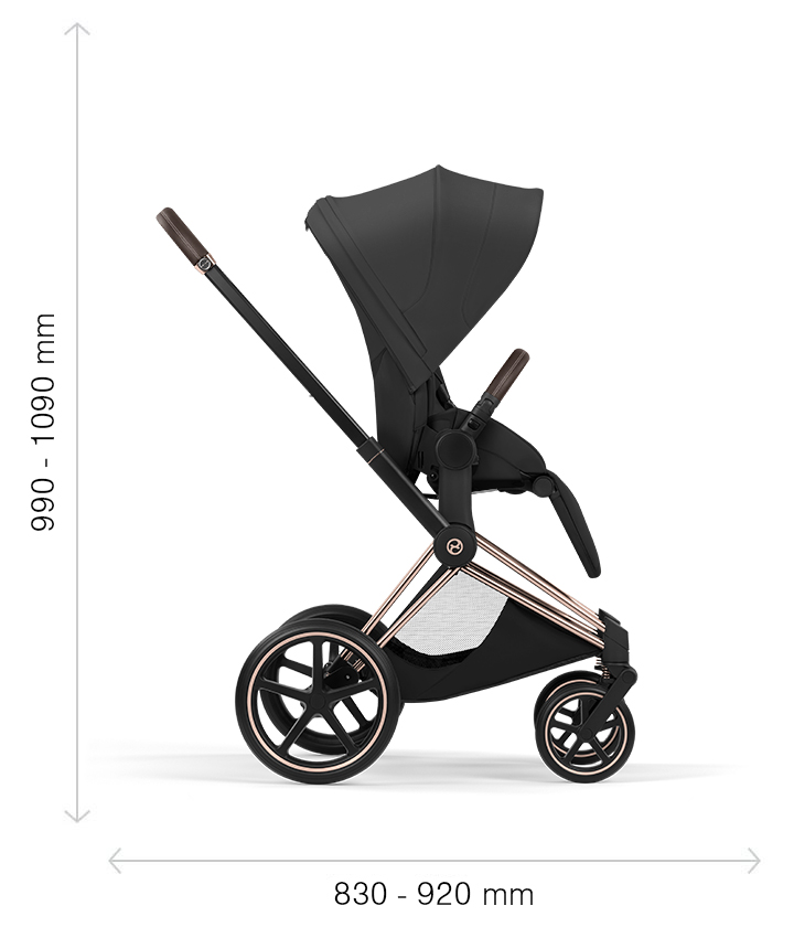 Funkcja Cybex Priam 5.0 Style Tapicerka siedziska