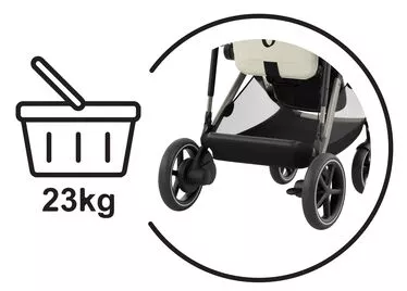 Cechy Cybex e-Gazelle S + Siedzisko Gazelle S