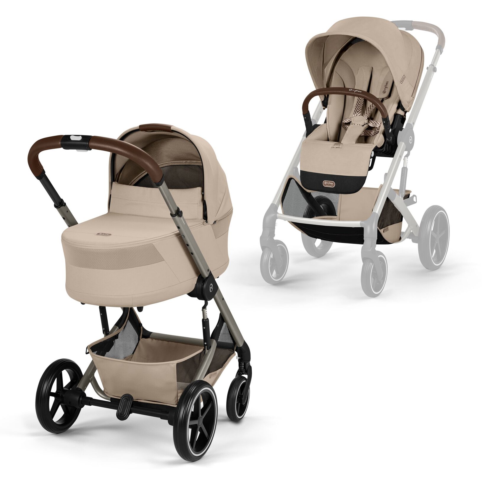 Funkcja Cybex Balios S Lux 3.0 + Gondola Cot S Lux