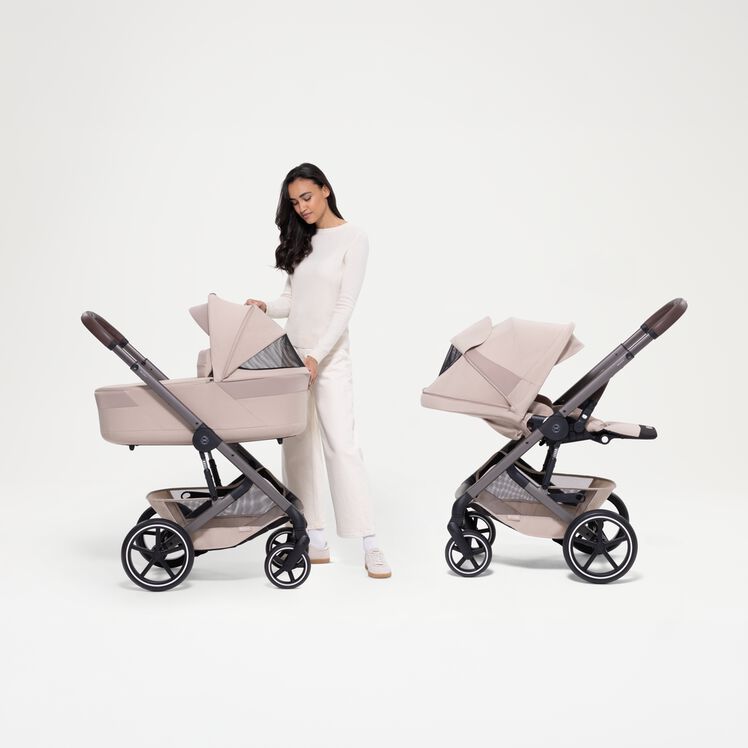 Przewaga Cybex Balios S Lux 3.0 ze składaną gondolą