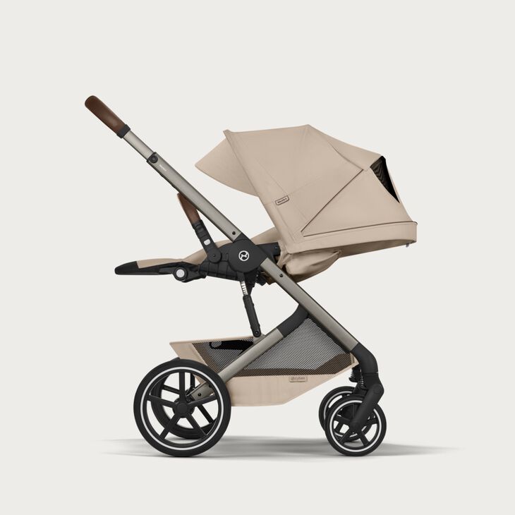 Funkcja Cybex Balios S Lux 3.0 ze składaną gondolą