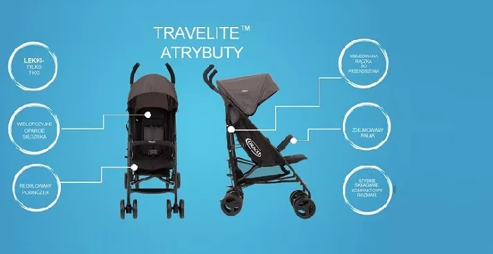 Graco Travelite - zalety