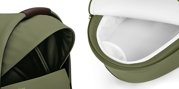 Zaleta Cybex Talos S Lux 3.0 ze składaną gondolą