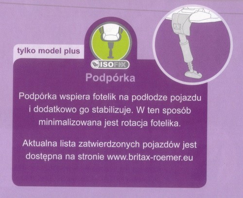 Romer Safefix Plus 9-18 kg 