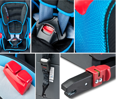 Caretero Sport TurboFix Isofix 9-25 kg
