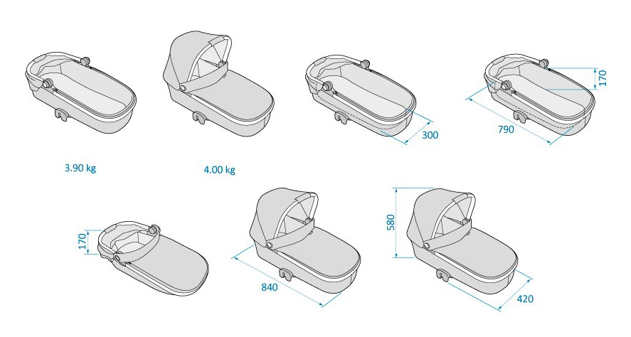 Maxi-Cosi Nova 4 + gondola Oria